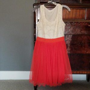A'reve Lace Tulle Dress!  M